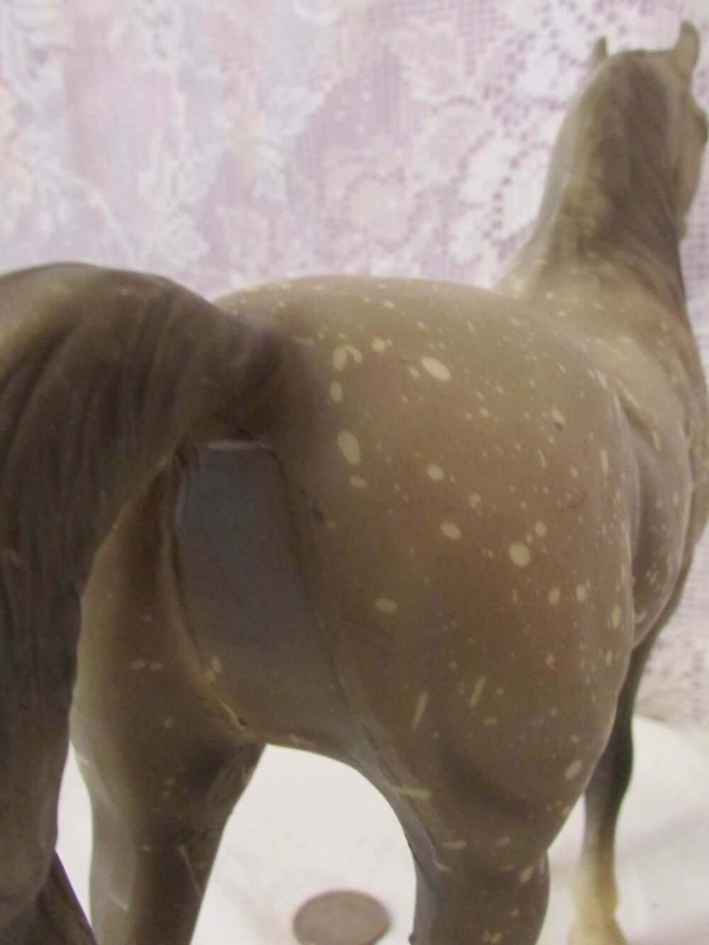 Breyer Proud Arabian Mare Horse Signed by Peter Stone in 1987 - Picture 6 of 15